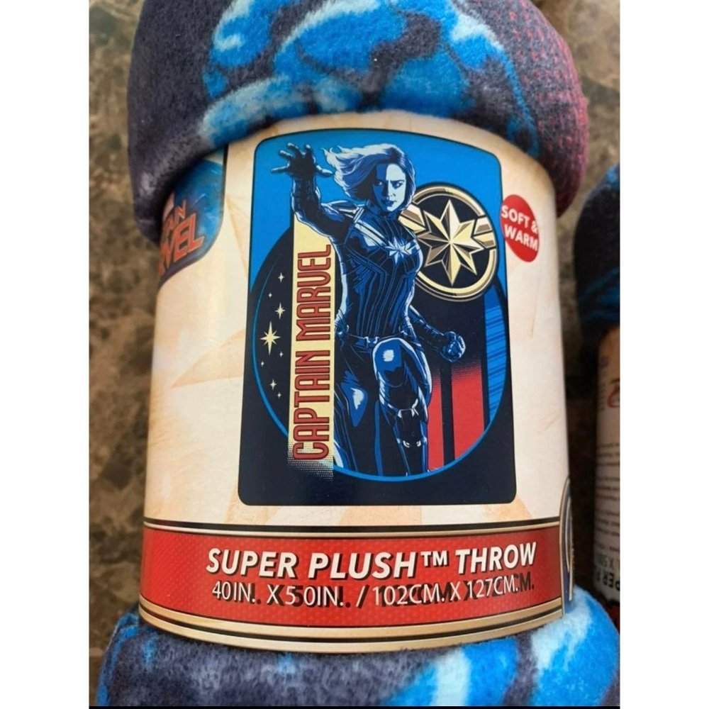 Captain America Marvel Fleece Throw 40x50